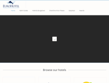 Tablet Screenshot of eurohotel-crete.gr
